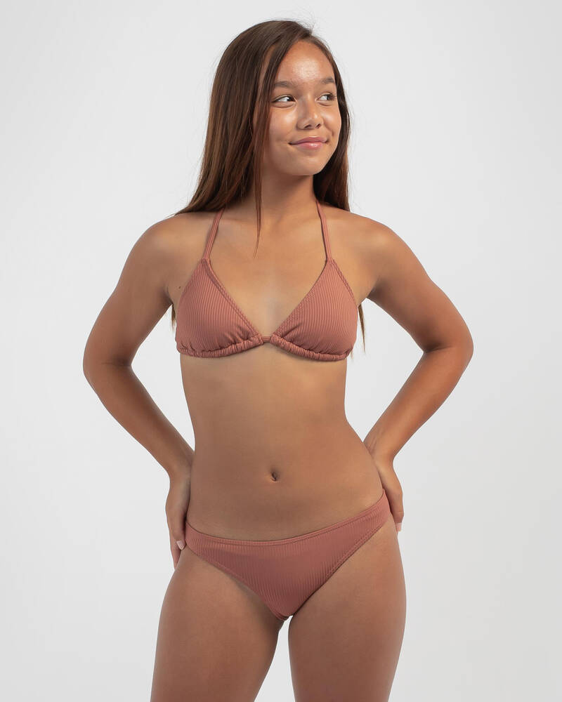 Topanga Girls' Alissia Rib Bikini Set for Womens