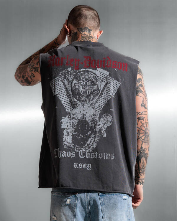 Harley-Davidson Cylinders Mechanic Muscle Tank