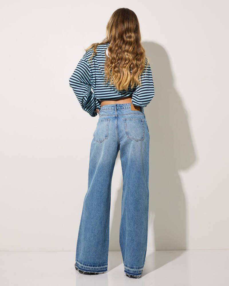 DESU Faith Straight Leg Jeans for Womens