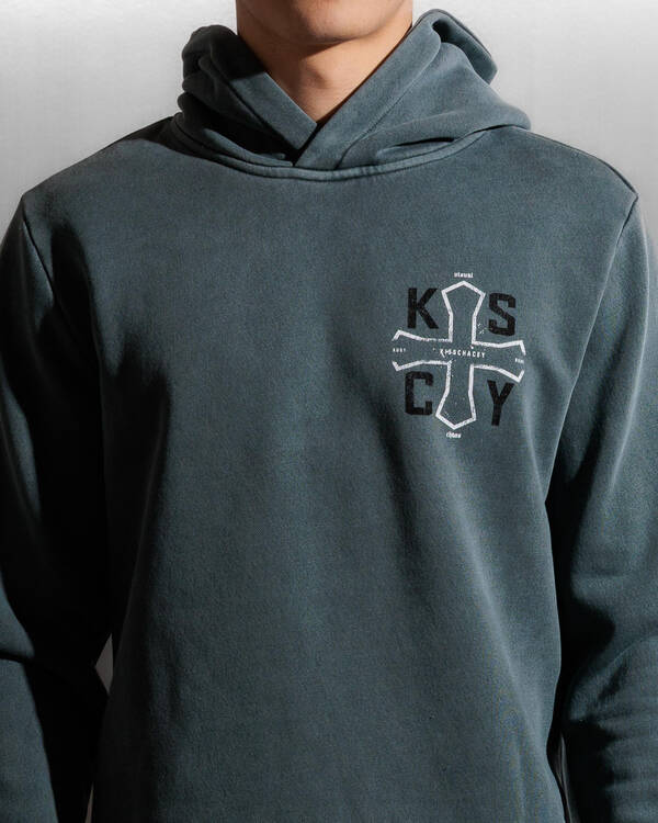 Kiss Chacey Tension Dual Curved Hoodie for Mens