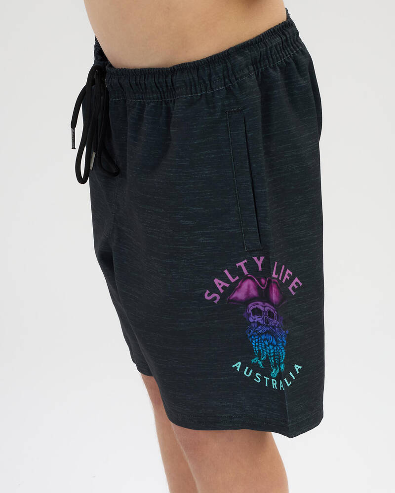 Salty Life Boys' Admiral Elastic Waist Shorts for Mens