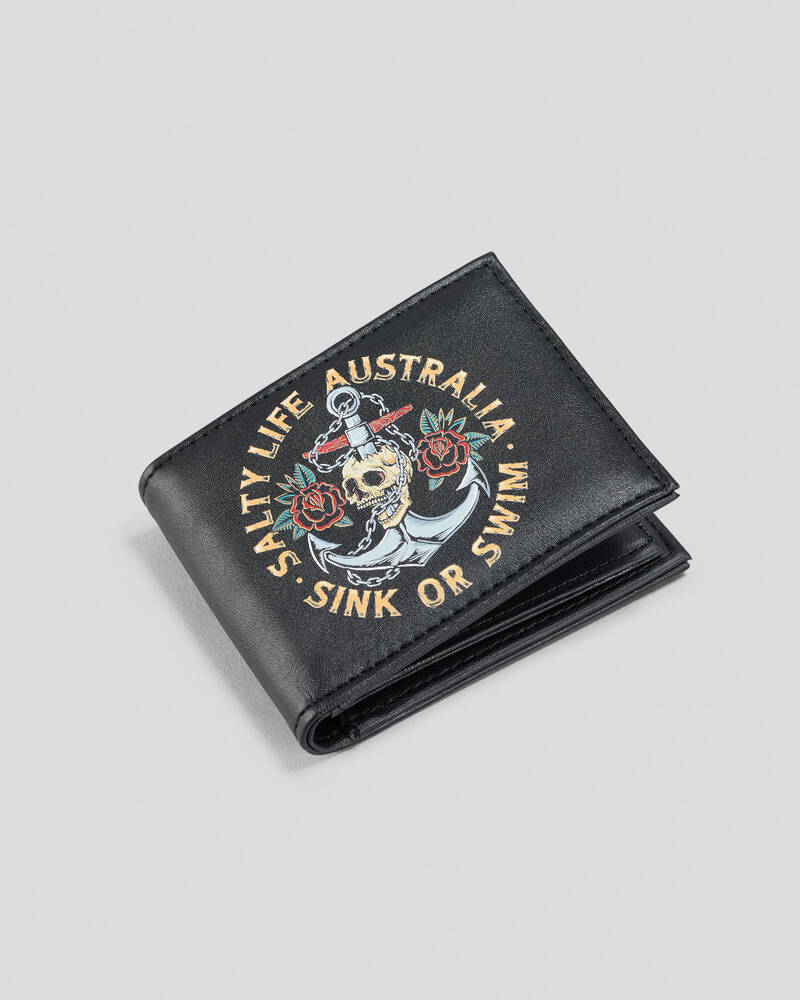 Salty Life Salty Life Sink or Swim Wallet for Mens