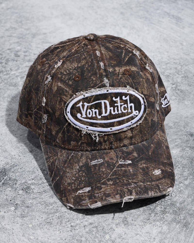 Von Dutch Von Dutch Distressed Dad Cap for Unisex