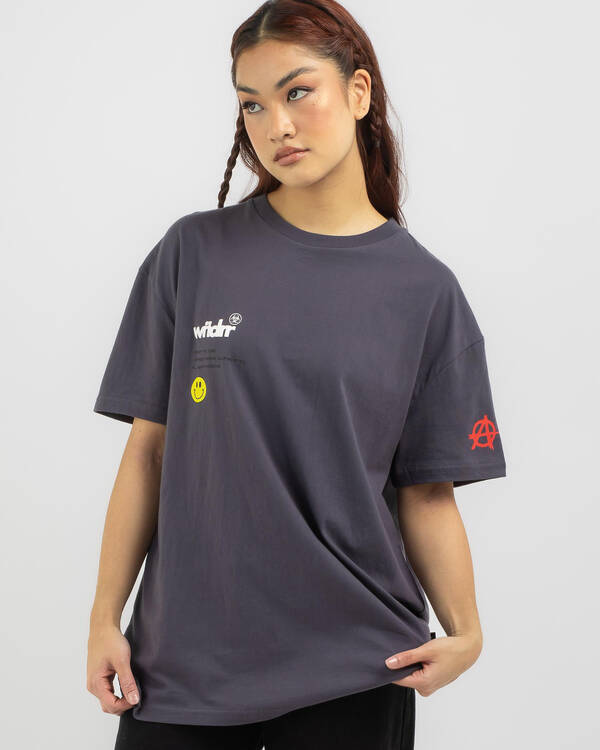 Wndrr Illegible T-Shirt for Womens