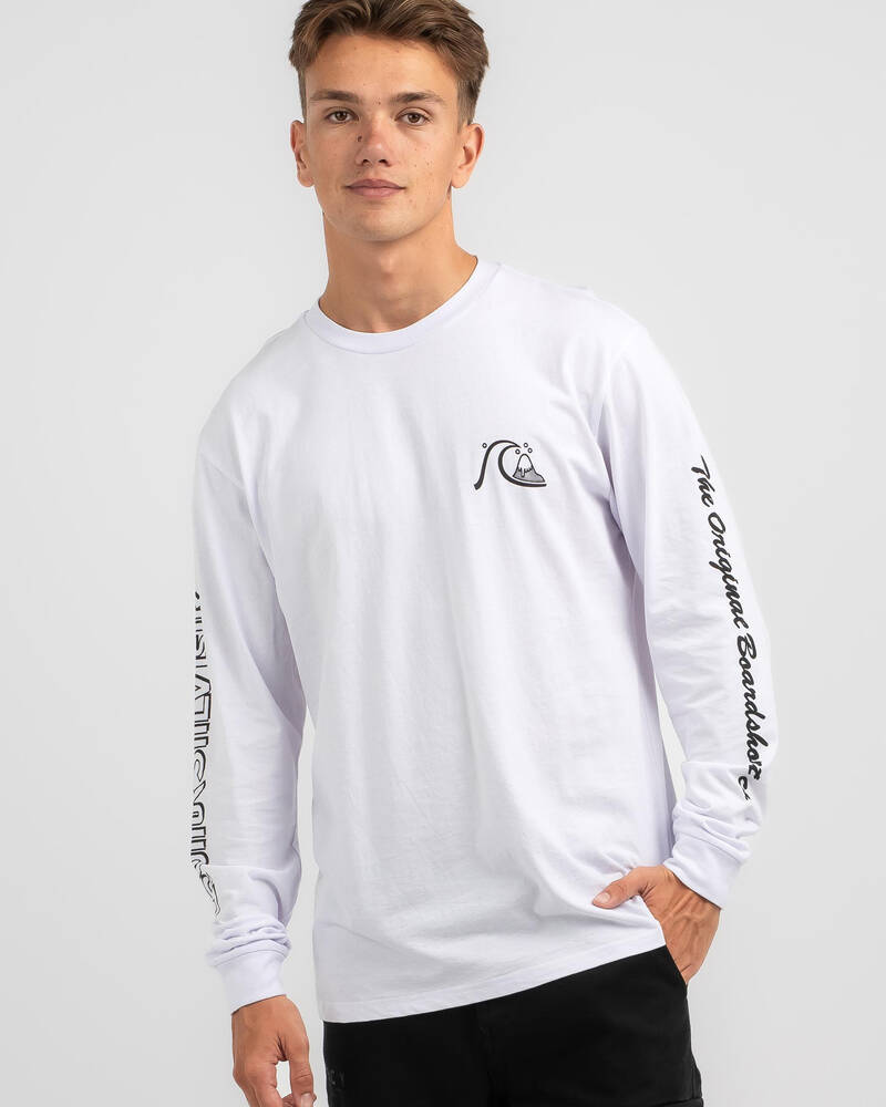 Quiksilver The Original Boardshort Long Sleeve T-Shirt for Mens
