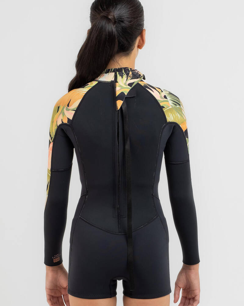Billabong Girls' Teen Spring Fever Long Sleeve Wetsuit for Womens
