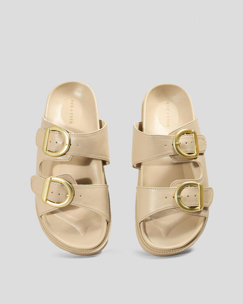 Ava And Ever Giselle Slide Sandals for Womens