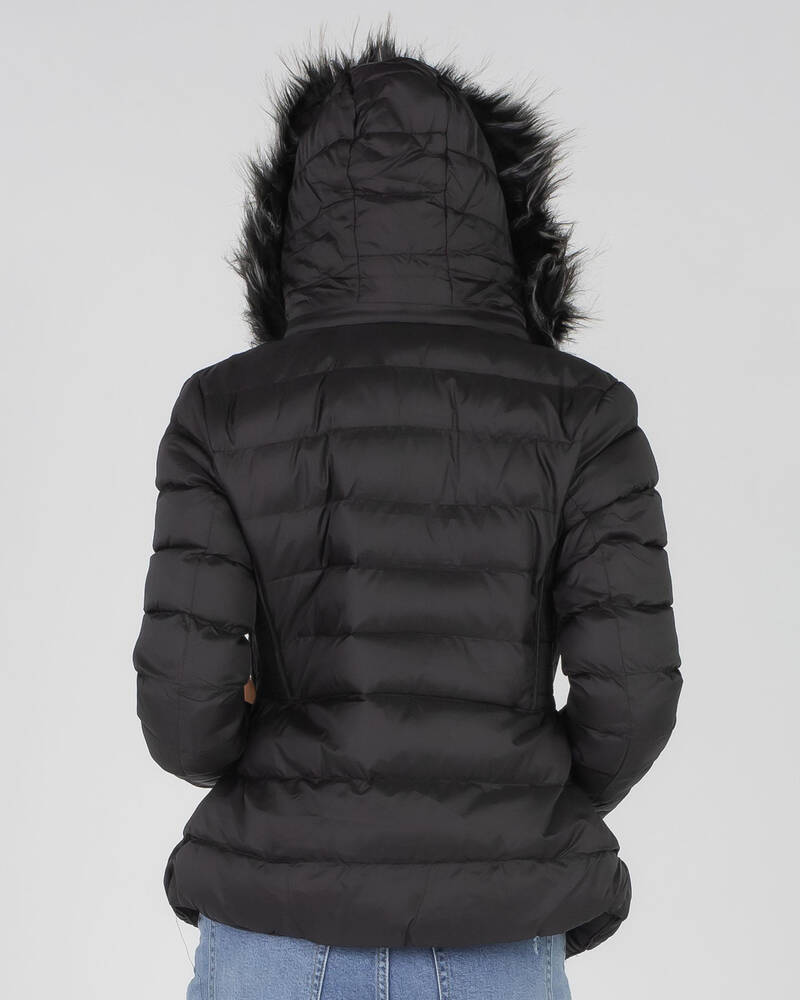 Used Misha Hooded Puffer Jacket for Womens