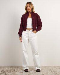 Ava And Ever Jimmi Zip Knit Jumper for Womens image number null