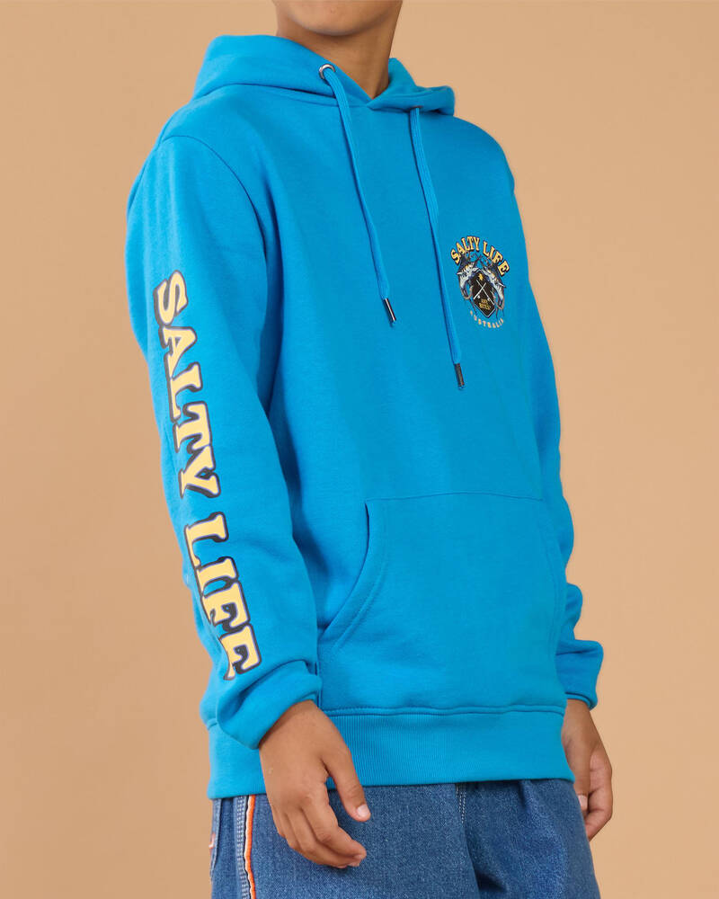 Salty Life Boys' Angler's Dream Hoodie for Mens