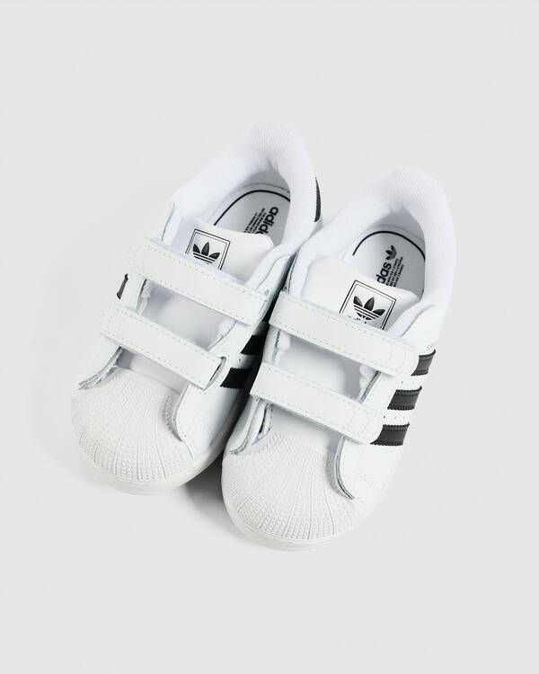 adidas Toddlers' Superstar II Comfort Closure Shoes for Unisex