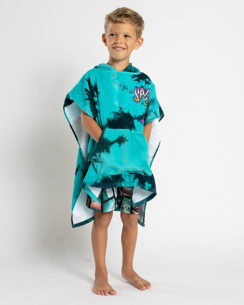 Sanction Toddlers' Gnarly Hooded Towel for Mens
