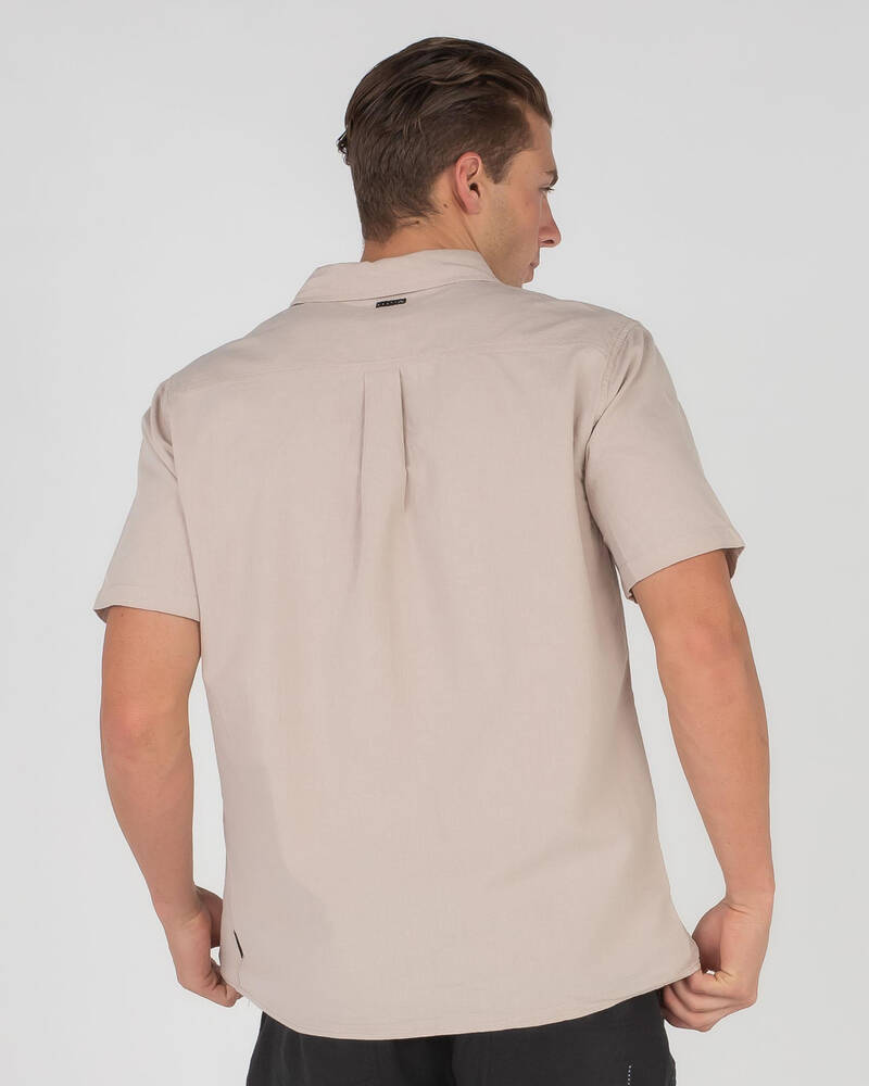 Rusty Undertone Short Sleeve Shirt for Mens