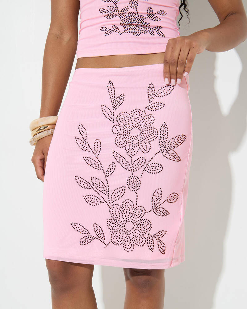 Ava And Ever Saffy Midi Skirt for Womens