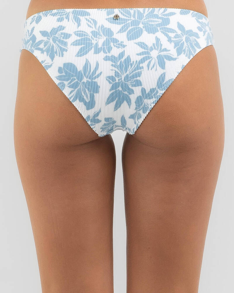 Rhythm Grace Floral Holiday Bikini Bottom for Womens