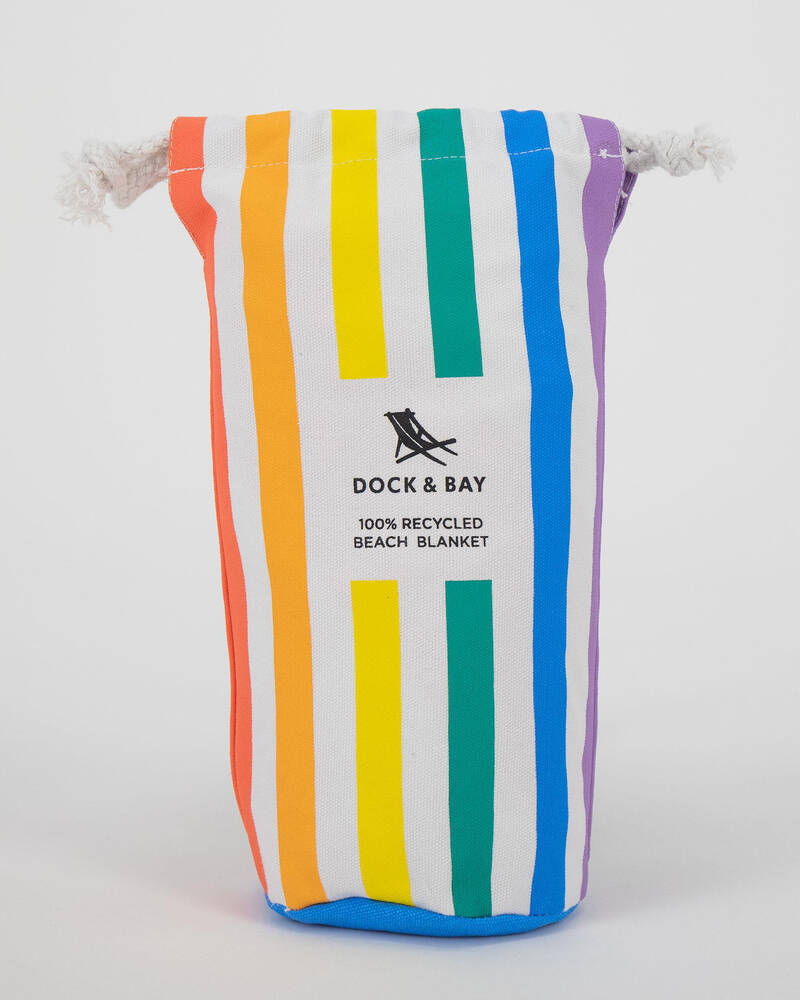 Shop Dock & Bay Beach Towel Round Collection In Rainbow Skies Fast