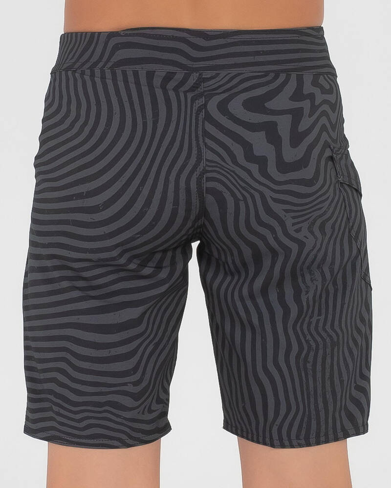 Volcom Boys' Filbert Stripe Mod Tech Board Shorts for Mens