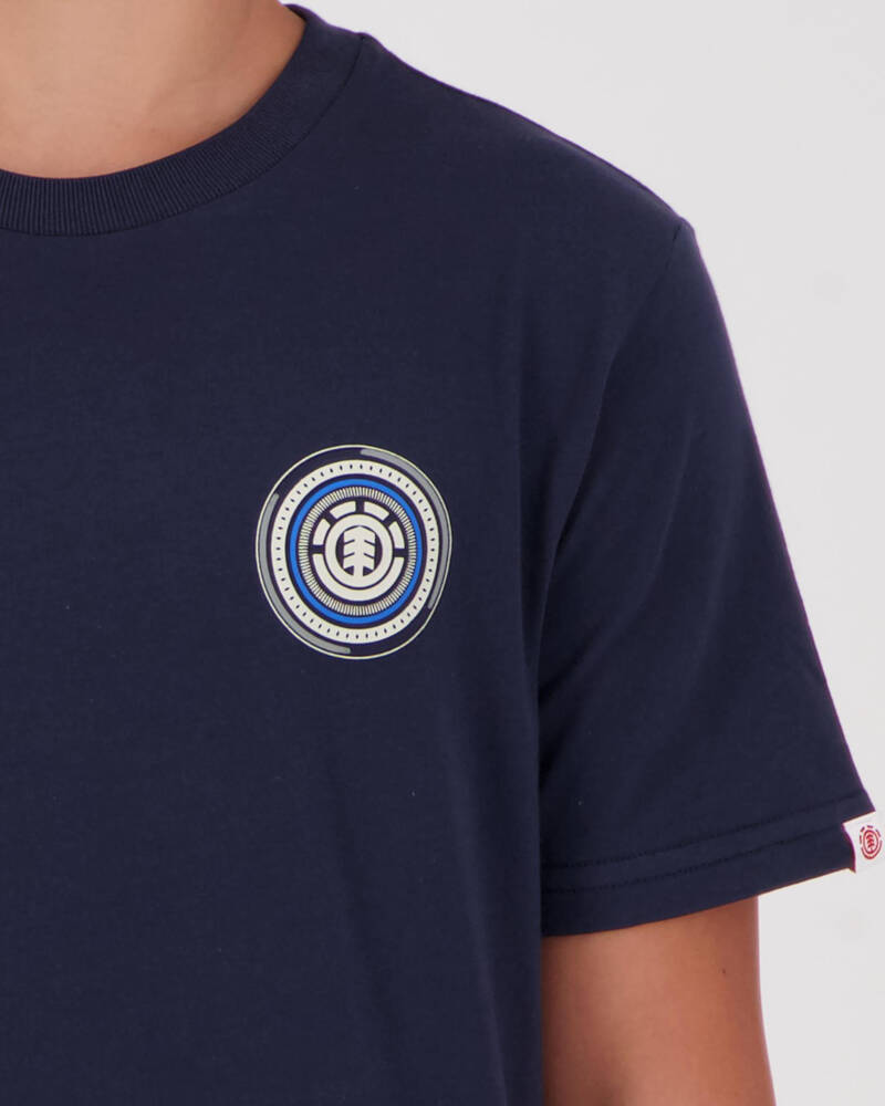 Element Boys' Hatched T-Shirt for Mens