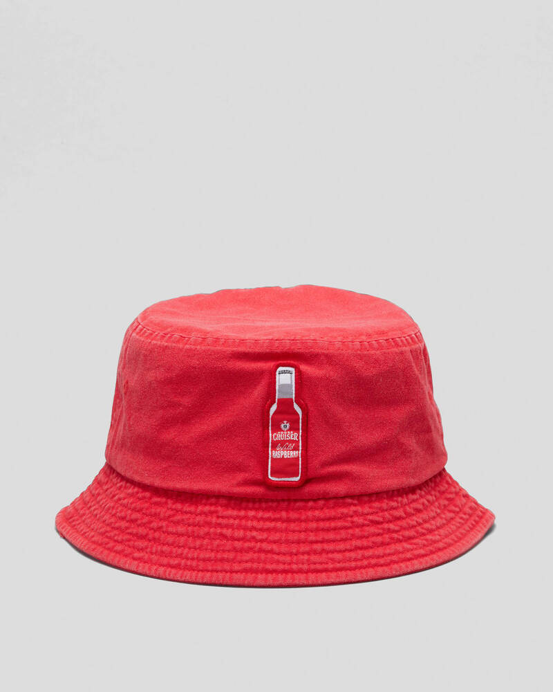 Vodka Cruiser Raspberry Cotton Bucket Hat for Mens