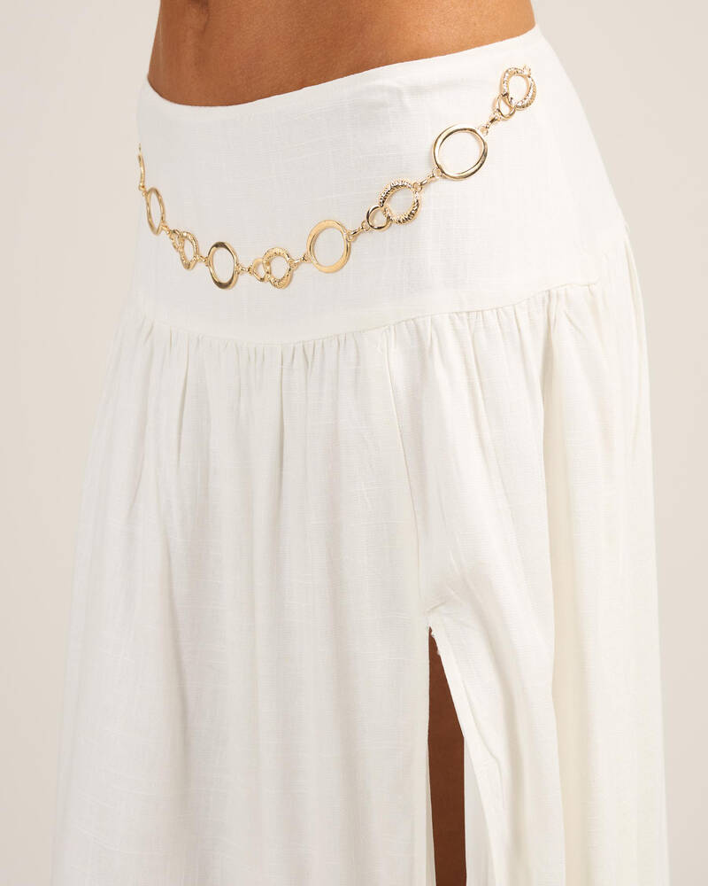 Mooloola Arae Hawaii Maxi Skirt for Womens