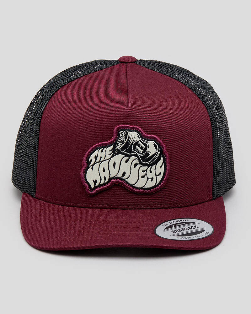 The Mad Hueys Cooked Shoey Twill Trucker Cap for Mens