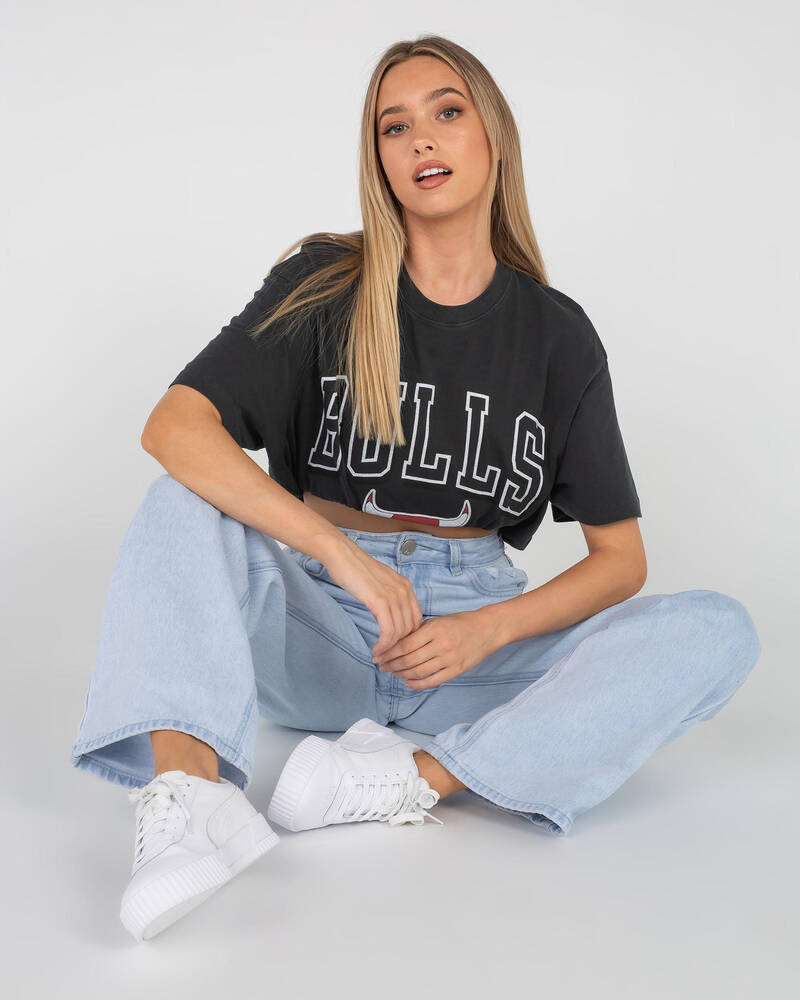 Mitchell & Ness Vintage Keyline Logo T-Shirt for Womens