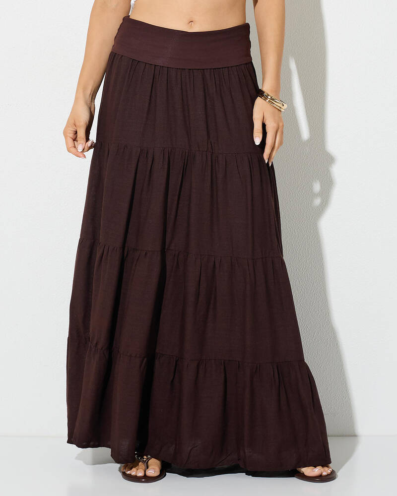 Mooloola Evelin Maxi Skirt for Womens