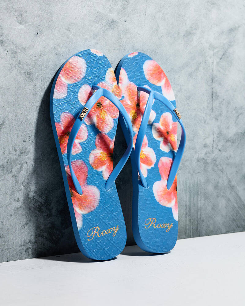 Roxy New Viva Printed Thongs for Womens