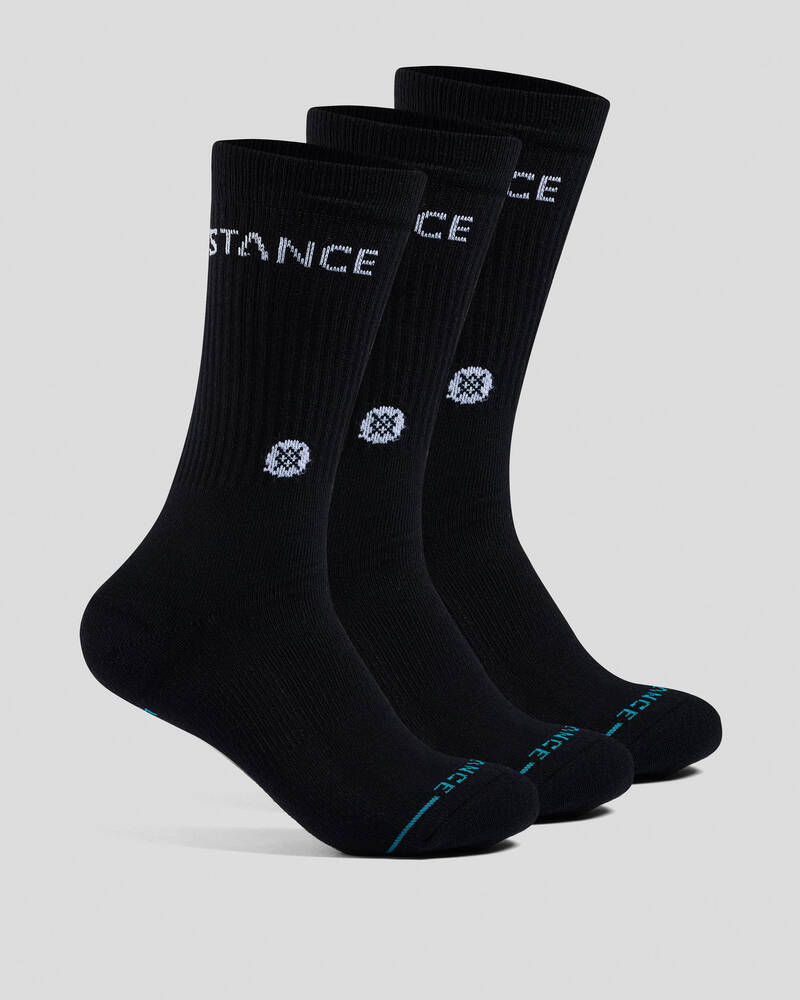 Stance Origin Crew Socks 3 Pack for Mens