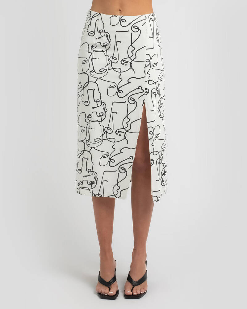 Mooloola Elsa Midi Skirt for Womens