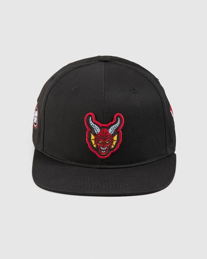 Santa Cruz Stranger Things Hellfire Club Snapback Cap for Mens