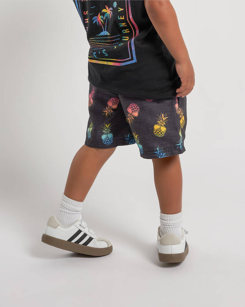 Skylark Toddlers' Spectacle Elastic Waist Shorts for Mens
