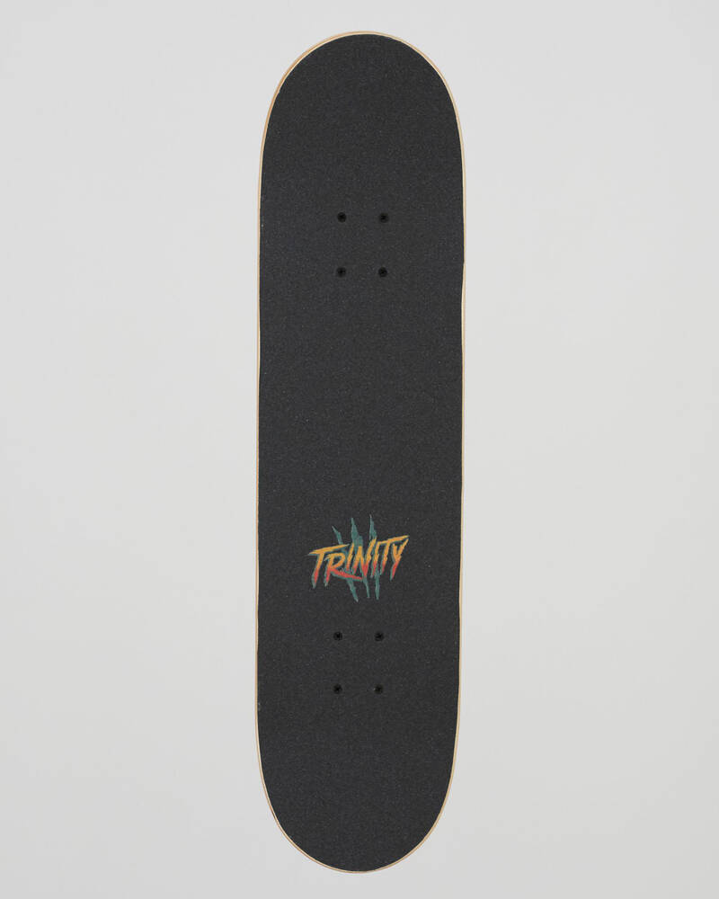 Trinity Distributions Complete 8.0" Tiger Black Skateboard for Mens