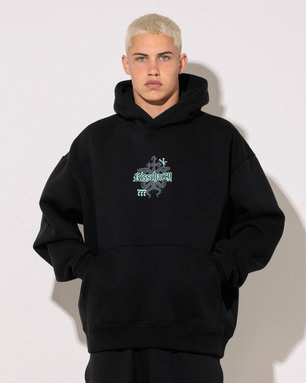 Kiss Chacey Despair Oversized Hoodie for Mens