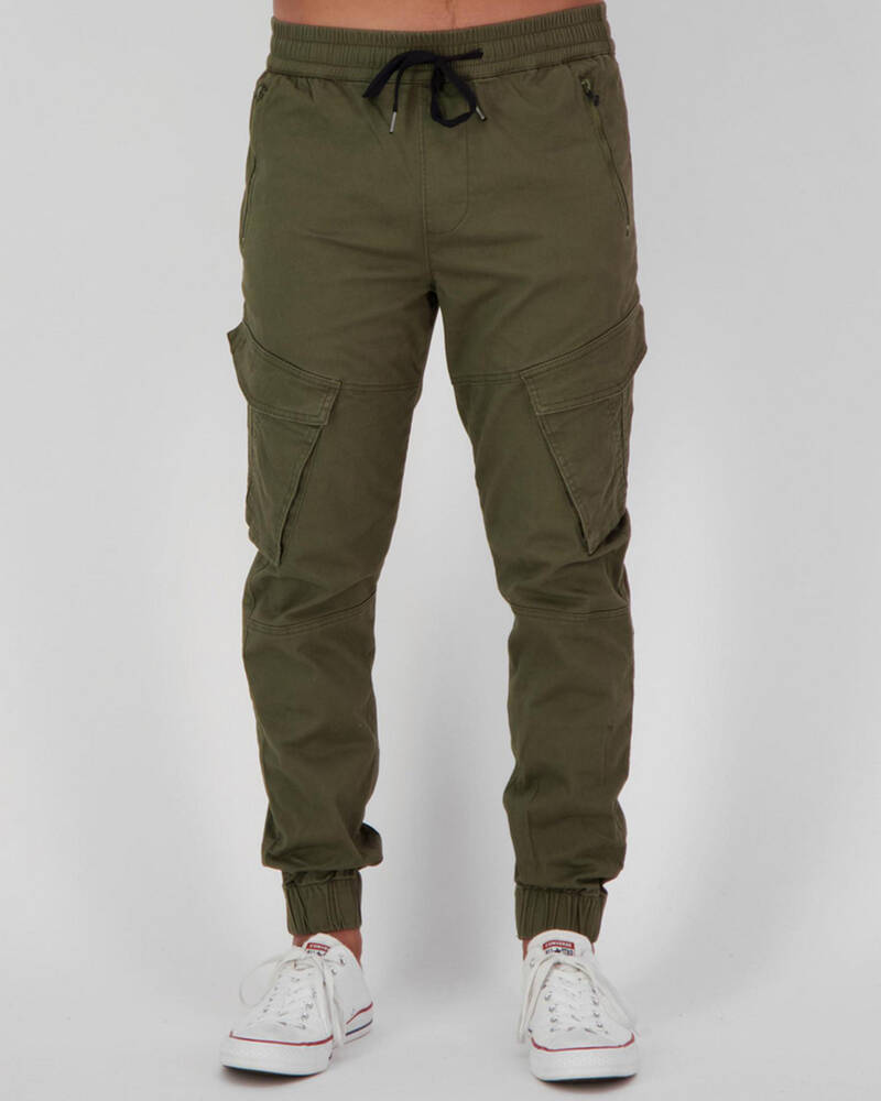 Lucid Ranking Jogger In Olive - Fast Shipping & Easy Returns - City ...