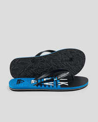 Quiksilver Moncata Wordmark Thongs for Mens image number null