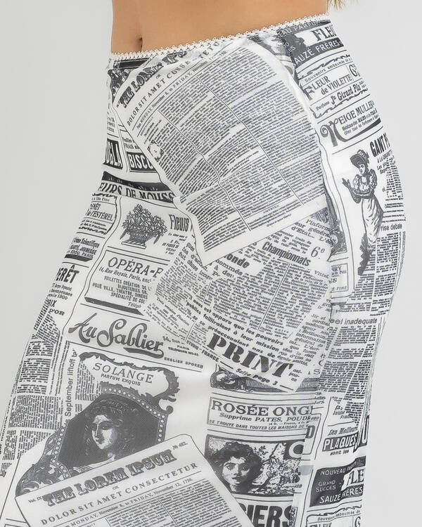 Mooloola Cheyanne Midi Skirt for Womens