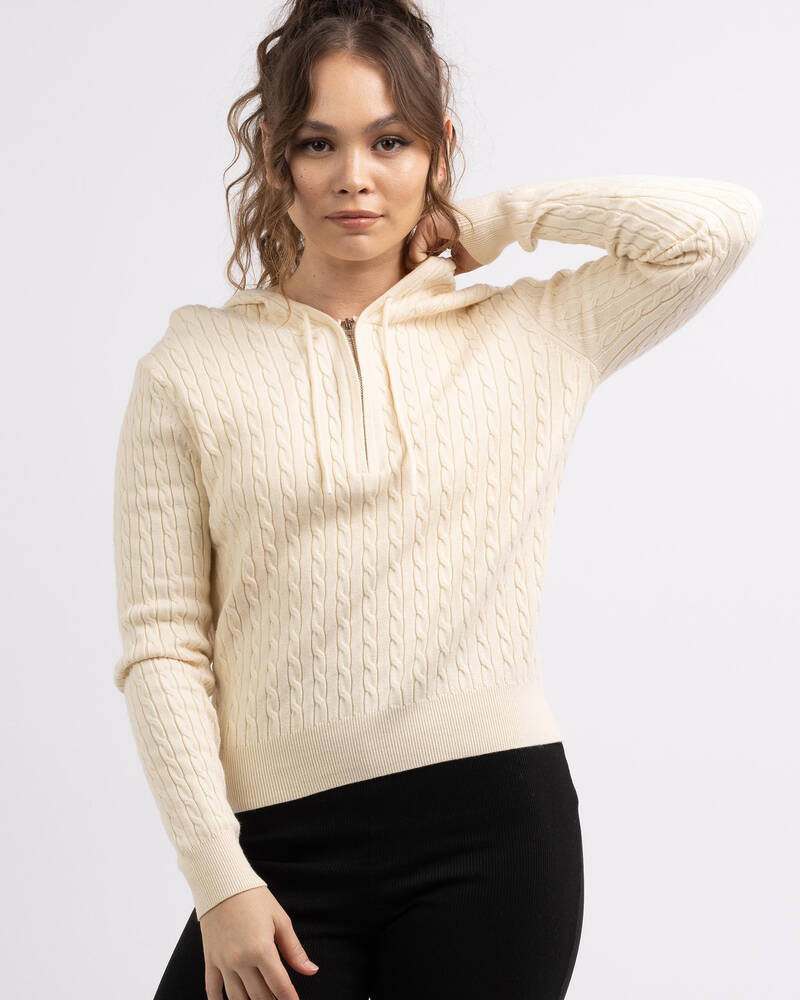 Mooloola Noah Knit Hoodie for Womens