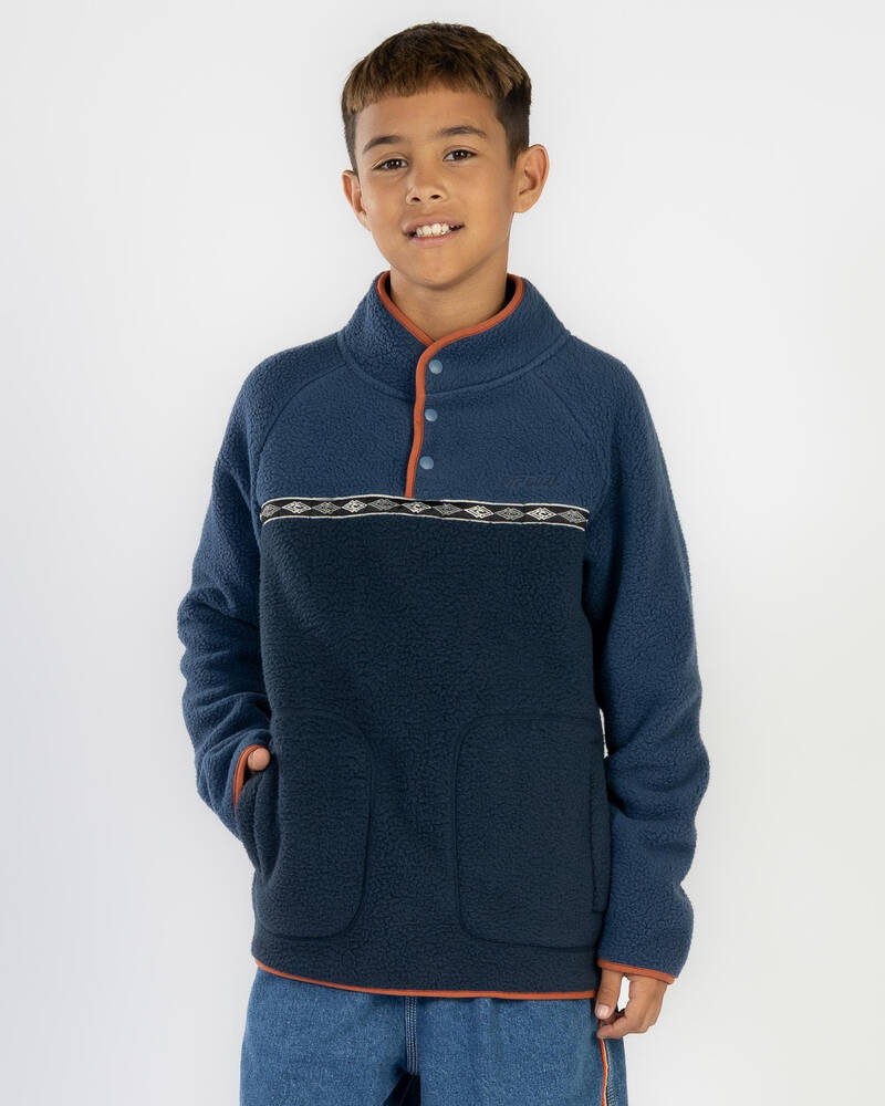 Rip Curl Boys' Heritage Polar Fleece Jacket for Mens