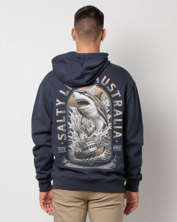 Salty Life Ocean Ambush Hoodie for Mens