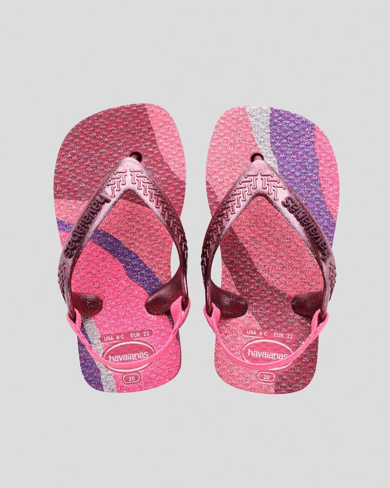 Havaianas Toddlers' Palette Glow Thongs for Unisex