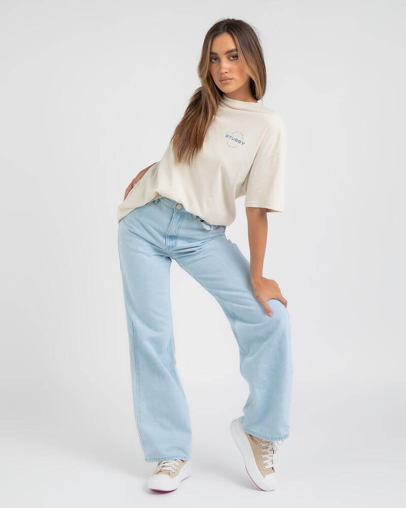 Stussy Pacific Relaxed T-Shirt for Womens