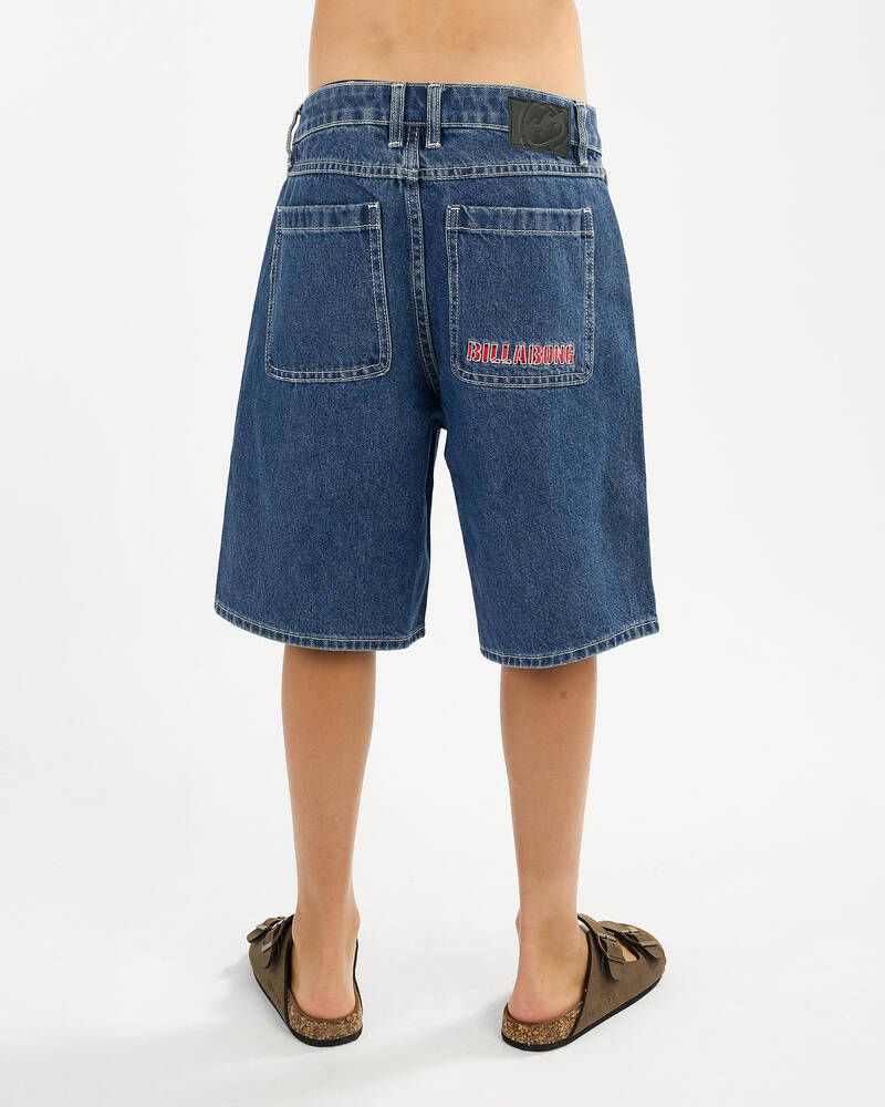Billabong Boys' Spec 73 Denim Shorts for Mens