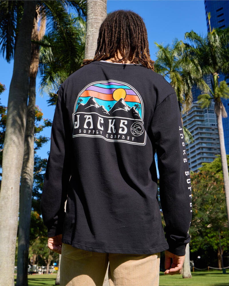 Jacks Riffle Long Sleeve T-Shirt for Mens