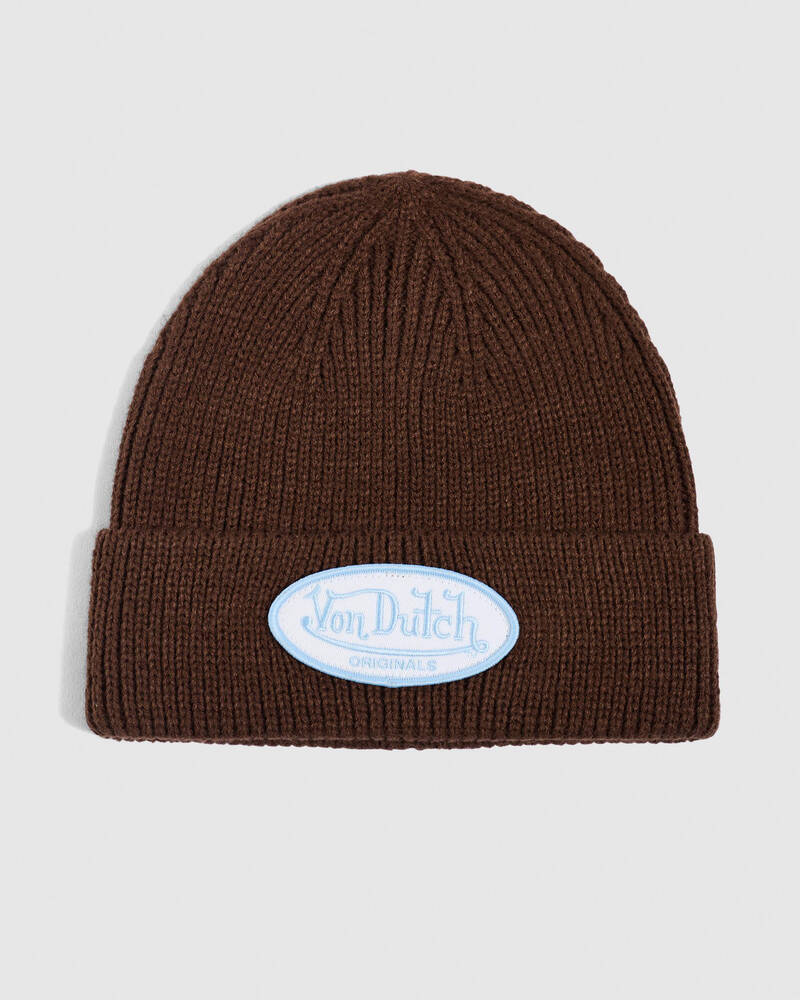 Von Dutch Originals Cuff Beanie for Mens