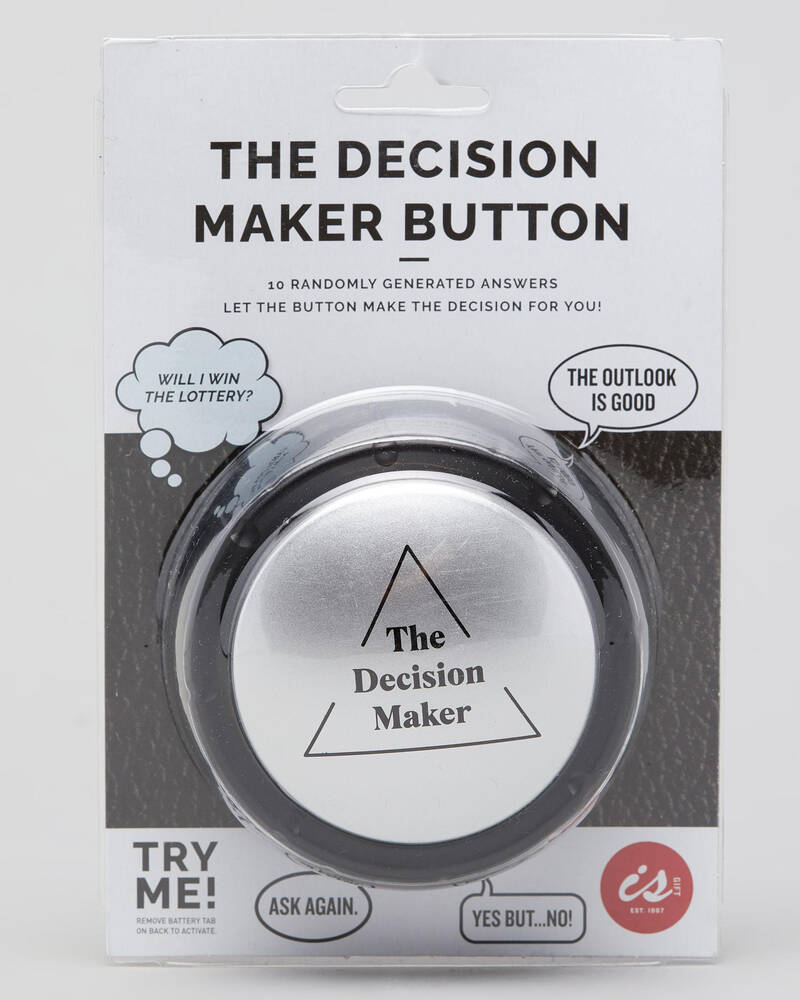 Independence Studio Decision Maker Button for Unisex