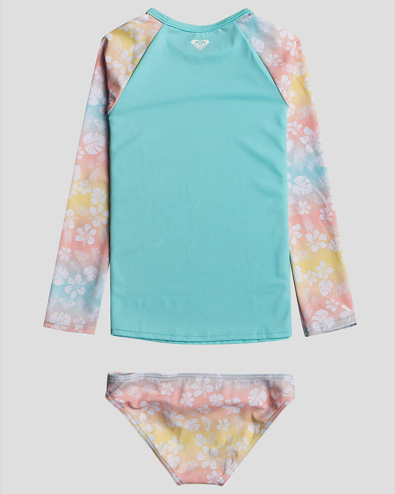 Roxy Toddlers' Fairy Beach Long Sleeve Rash Vest Set for Womens