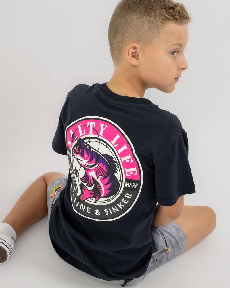 Salty Life Toddlers' Hooked T-Shirt for Mens