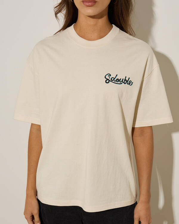 S-Double Peacesign T-Shirt for Womens