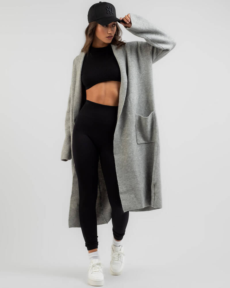 Ava And Ever London Longline Knit Cardigan for Womens